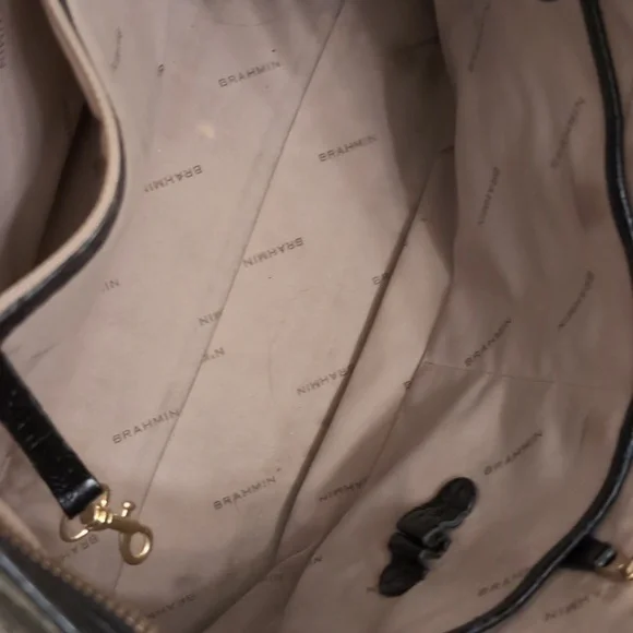 Brahmin Black Tote - Picture 8 of 8